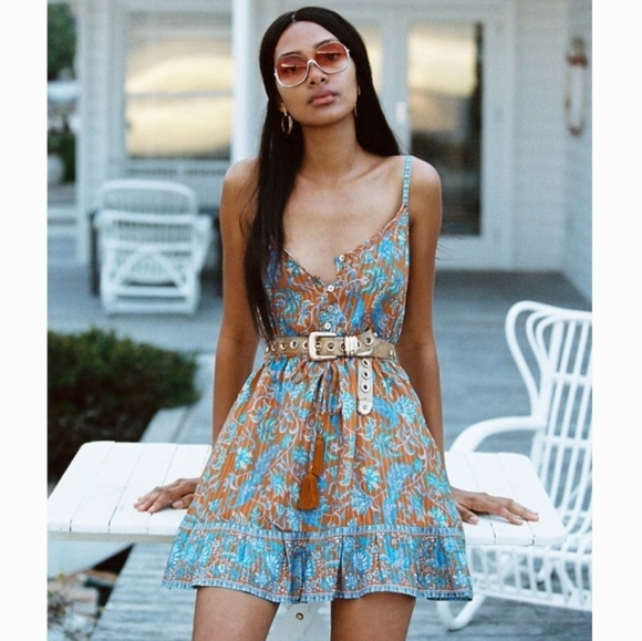 knee length dresses for ladies Arnhem Sophia Halter Mini Dress- Available Today with Free Shipping!* main image 1